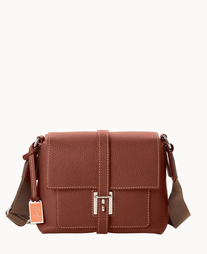 Dooney and Bourke Crossbodies Henrys Mini Messenger Chocolate 8211 WomenMen