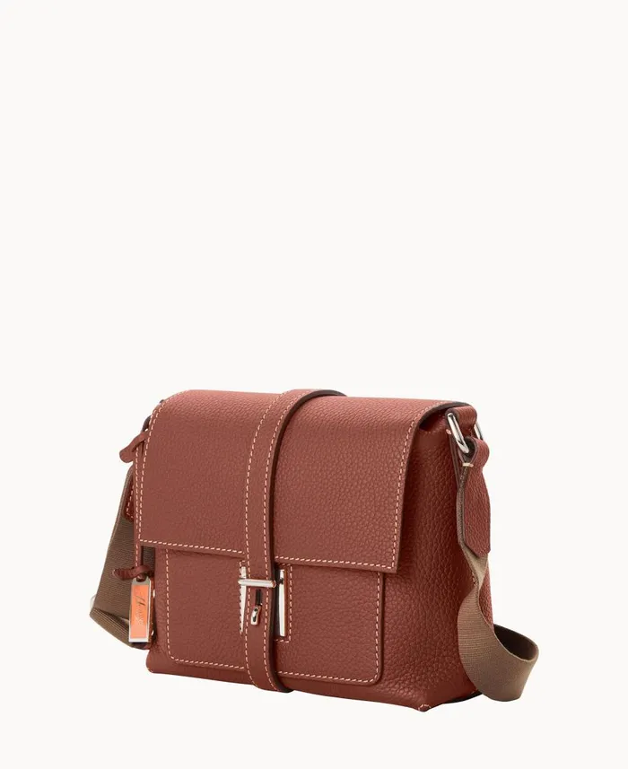 Dooney and Bourke Crossbodies Henrys Mini Messenger Chocolate 8211 WomenMen