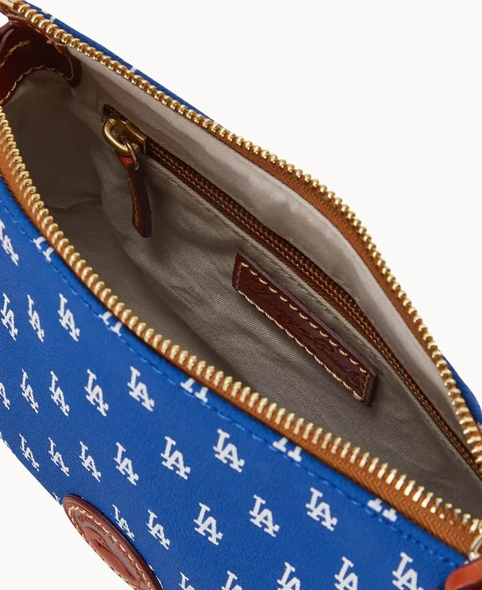 Dooney and Bourke Crossbodies MLB Dodgers Crossbody Pouchette Dodgers 8211 WomenMen
