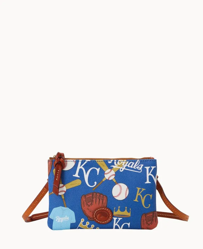 Dooney and Bourke Crossbodies MLB Royals Top Zip Crossbody Royals 8211 WomenMen Dooney and Bourke Crossbodies MLB Royals Top Zip Crossbody Royals 8211 WomenMen