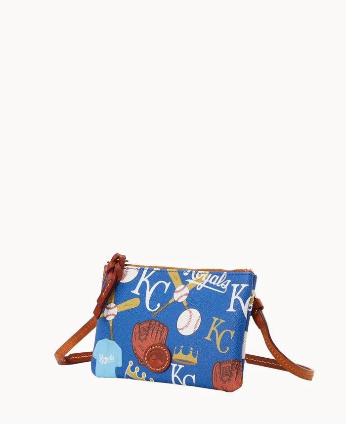 Dooney and Bourke Crossbodies MLB Royals Top Zip Crossbody Royals 8211 WomenMen Dooney and Bourke Crossbodies MLB Royals Top Zip Crossbody Royals 8211 WomenMen
