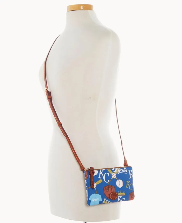 Dooney and Bourke Crossbodies MLB Royals Top Zip Crossbody Royals 8211 WomenMen Dooney and Bourke Crossbodies MLB Royals Top Zip Crossbody Royals 8211 WomenMen