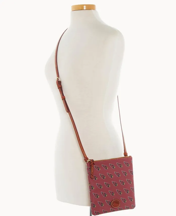 Dooney and Bourke Crossbodies NFL AZ Cardinals North South Top Zip Crossbody Cardinals 8211 WomenMen Dooney and Bourke Crossbodies NFL AZ Cardinals North South Top Zip Crossbody Cardinals 8211 WomenMen