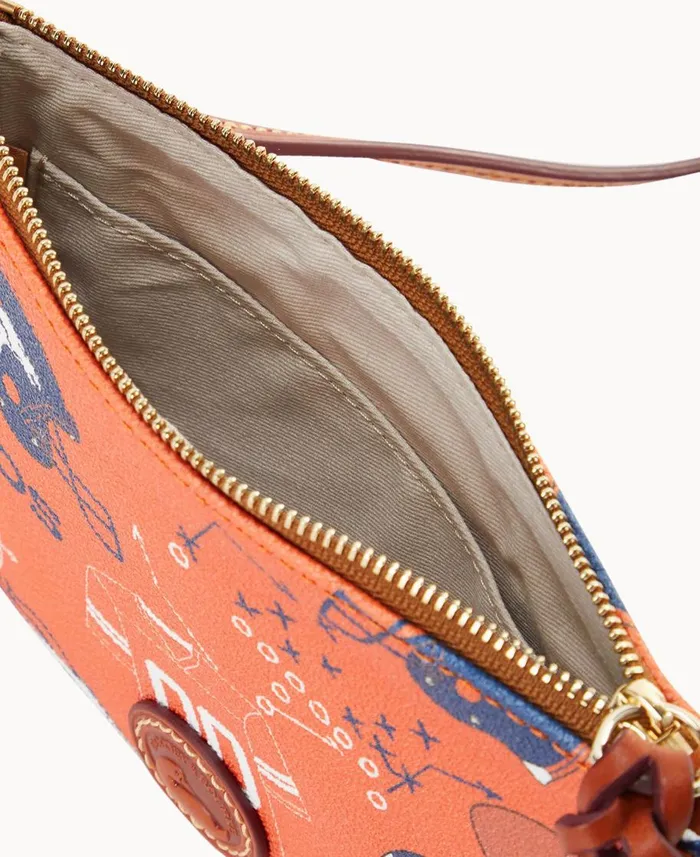 Dooney and Bourke Crossbodies NFL Broncos Top Zip Crossbody Broncos 8211 WomenMen