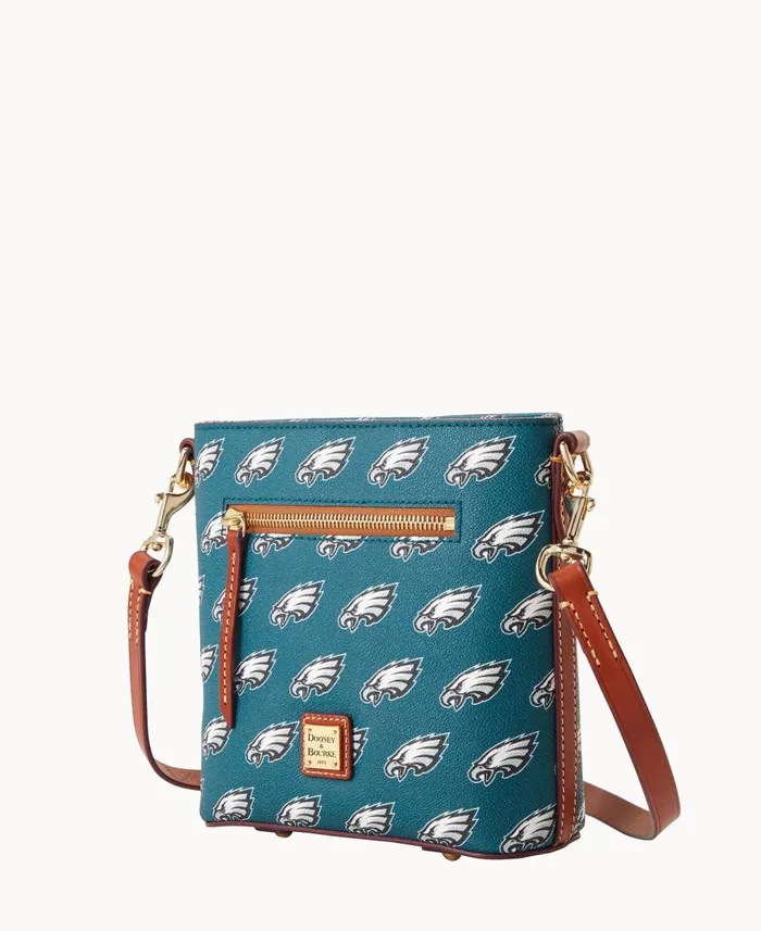 Dooney and Bourke Crossbodies NFL Eagles Small Zip Crossbody Eagles 8211 WomenMen Dooney and Bourke Crossbodies NFL Eagles Small Zip Crossbody Eagles 8211 WomenMen