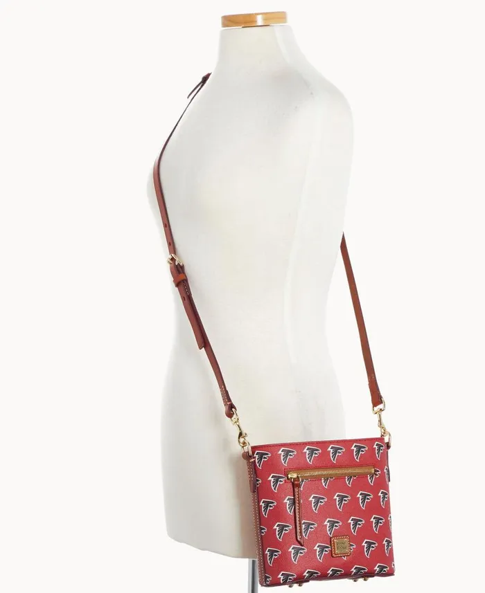 Dooney and Bourke Crossbodies NFL Falcons Small Zip Crossbody Falcons 8211 WomenMen Dooney and Bourke Crossbodies NFL Falcons Small Zip Crossbody Falcons 8211 WomenMen