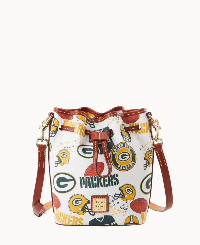 Dooney and Bourke Crossbodies NFL Packers Small Drawstring Packers 8211 WomenMen Dooney and Bourke Crossbodies NFL Packers Small Drawstring Packers 8211 WomenMen