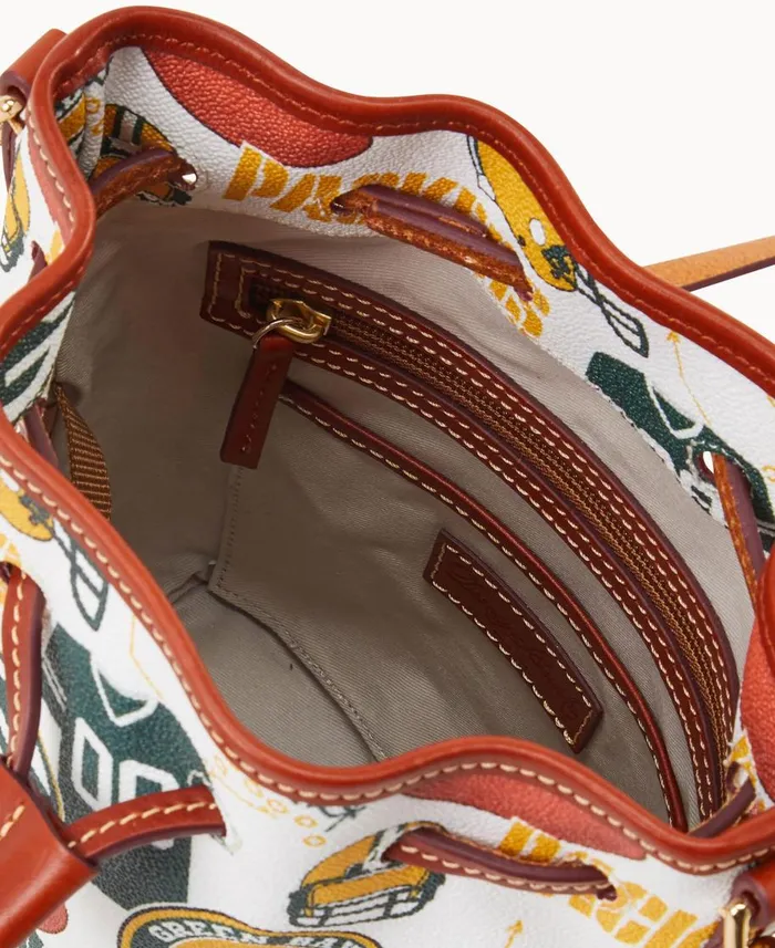 Dooney and Bourke Crossbodies NFL Packers Small Drawstring Packers 8211 WomenMen Dooney and Bourke Crossbodies NFL Packers Small Drawstring Packers 8211 WomenMen