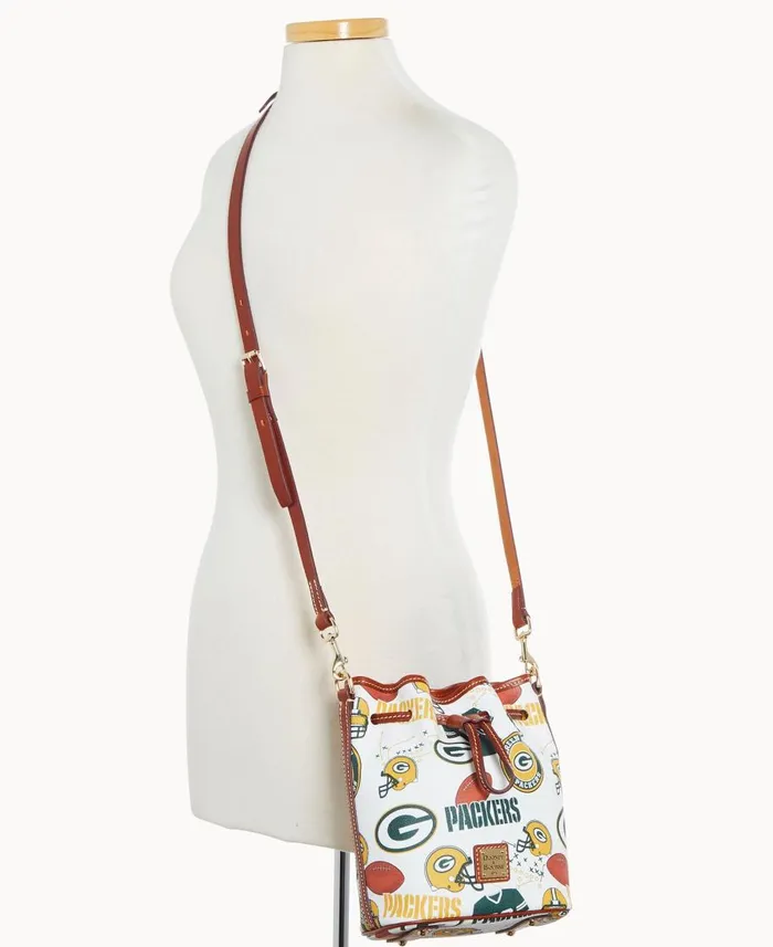 Dooney and Bourke Crossbodies NFL Packers Small Drawstring Packers 8211 WomenMen Dooney and Bourke Crossbodies NFL Packers Small Drawstring Packers 8211 WomenMen