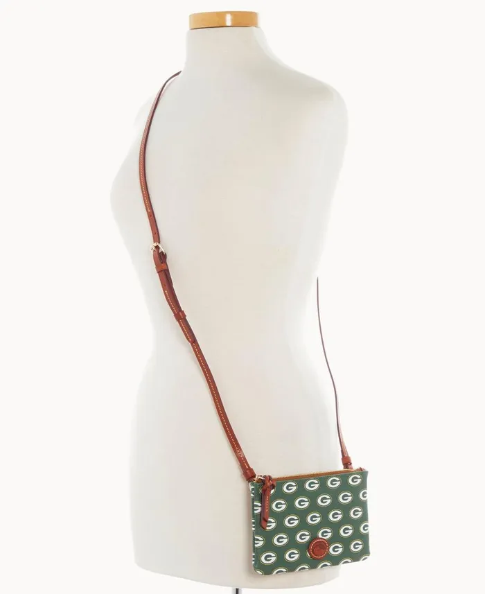 Dooney and Bourke Crossbodies NFL Packers Top Zip Crossbody Packers 8211 WomenMen Dooney and Bourke Crossbodies NFL Packers Top Zip Crossbody Packers 8211 WomenMen