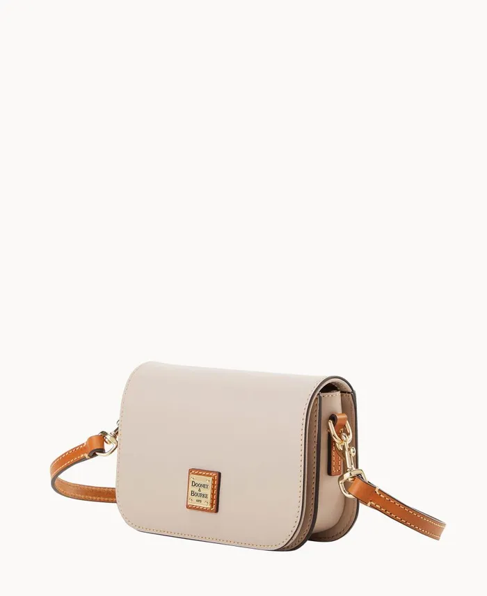 Dooney and Bourke Crossbodies Wexford Leather Kitty Crossbody Oyster 8211 WomenMen Dooney and Bourke Crossbodies Wexford Leather Kitty Crossbody Oyster 8211 WomenMen