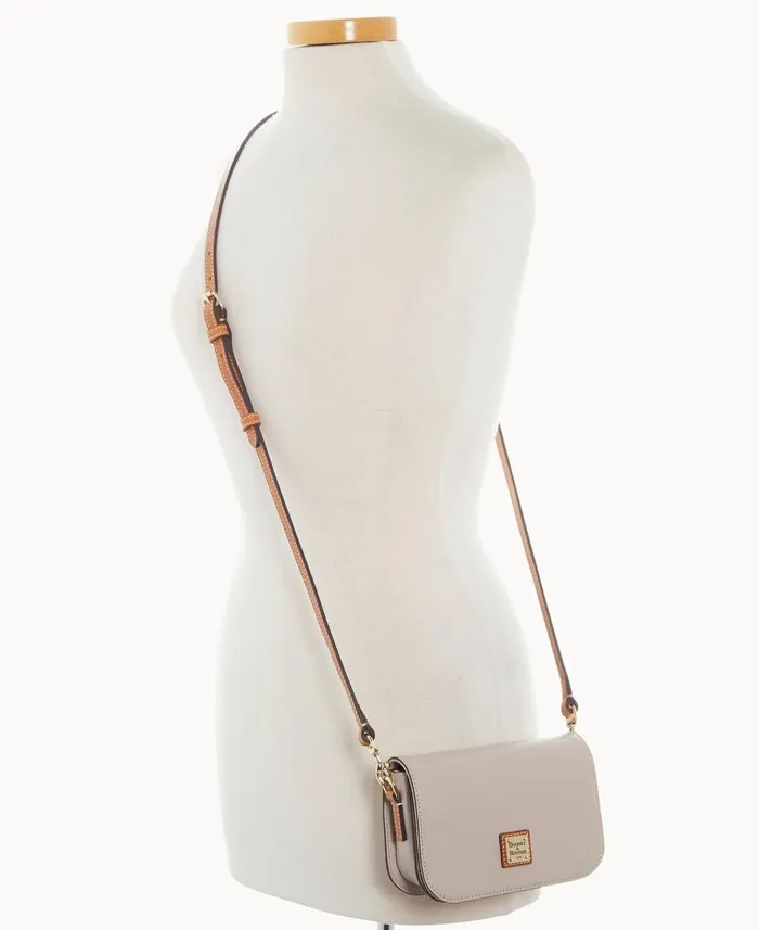 Dooney and Bourke Crossbodies Wexford Leather Kitty Crossbody Oyster 8211 WomenMen Dooney and Bourke Crossbodies Wexford Leather Kitty Crossbody Oyster 8211 WomenMen