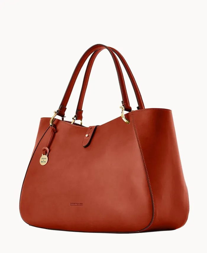 Dooney and Bourke Satchels Alto Camilla Saddle 8211 WomenMen