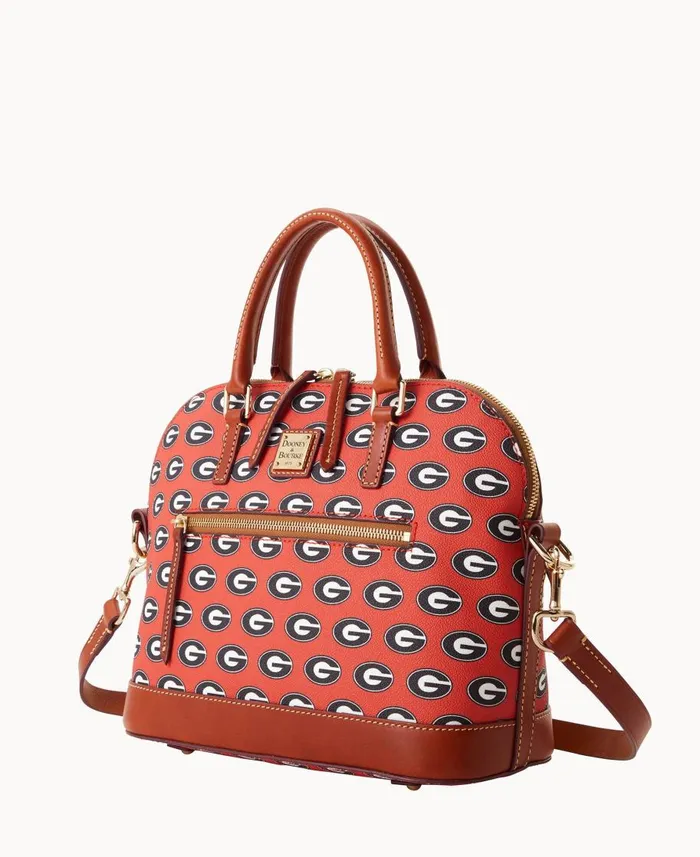 Dooney and Bourke Satchels Collegiate University Of Georgia Domed Zip Satchel U Of Georgia 8211 WomenMen Dooney and Bourke Satchels Collegiate University Of Georgia Domed Zip Satchel U Of Georgia 8211 WomenMen