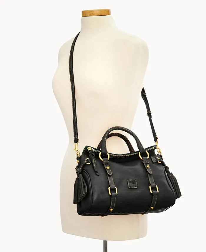 Dooney and Bourke Satchels Florentine Mini Satchel Black Black 8211 WomenMen