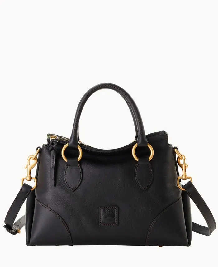 Dooney and Bourke Satchels Florentine Satchel 30 Black Black 8211 WomenMen