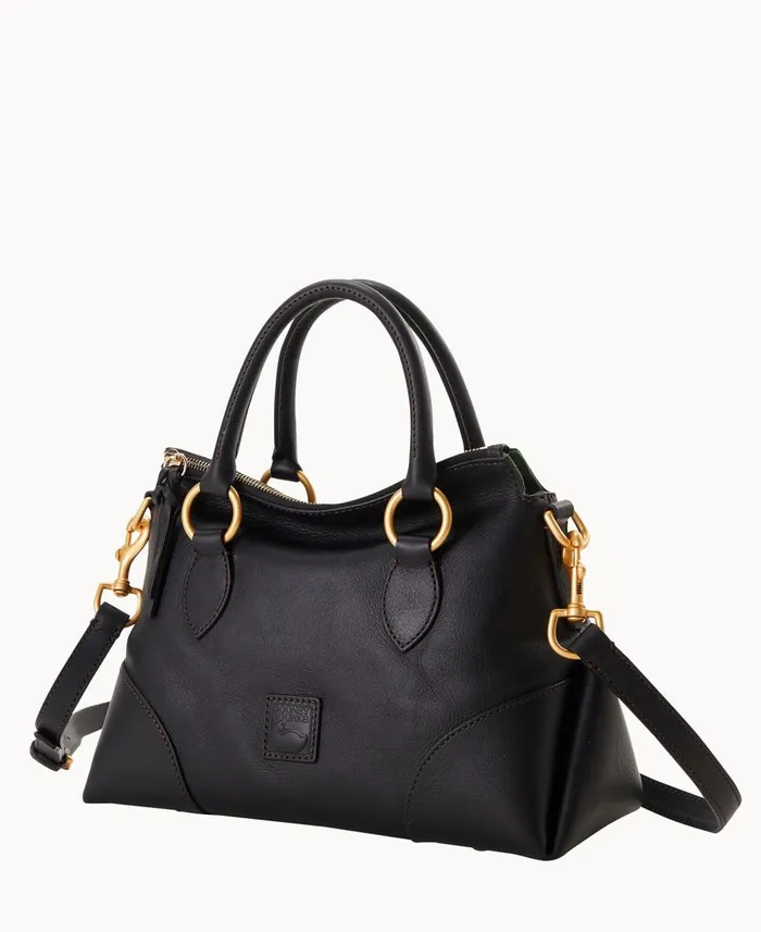 Dooney and Bourke Satchels Florentine Satchel 30 Black Black 8211 WomenMen