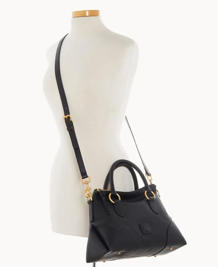 Dooney and Bourke Satchels Florentine Satchel 30 Black Black 8211 WomenMen