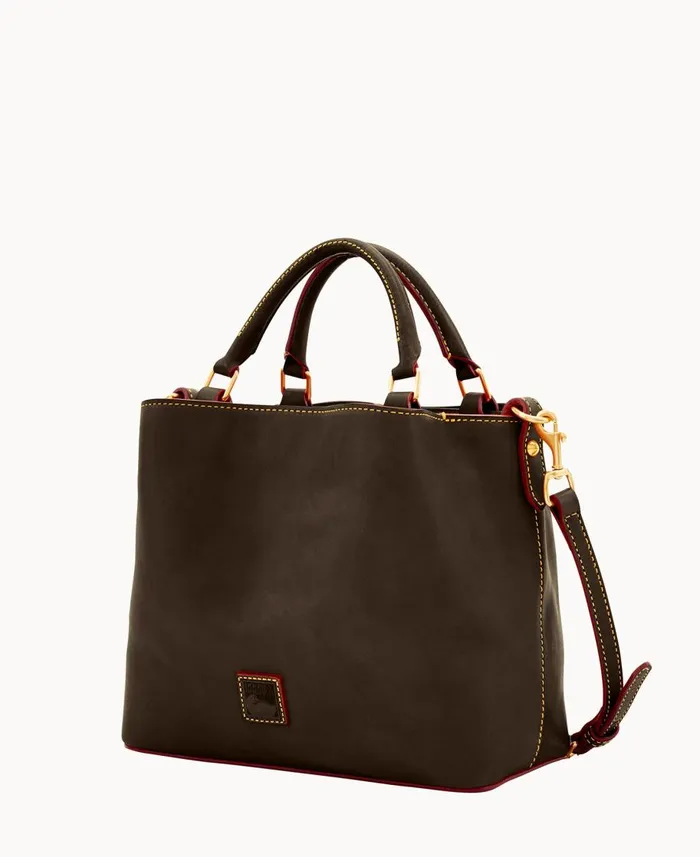Dooney and Bourke Satchels Florentine Small Brenna Brown Tmoro 8211 WomenMen