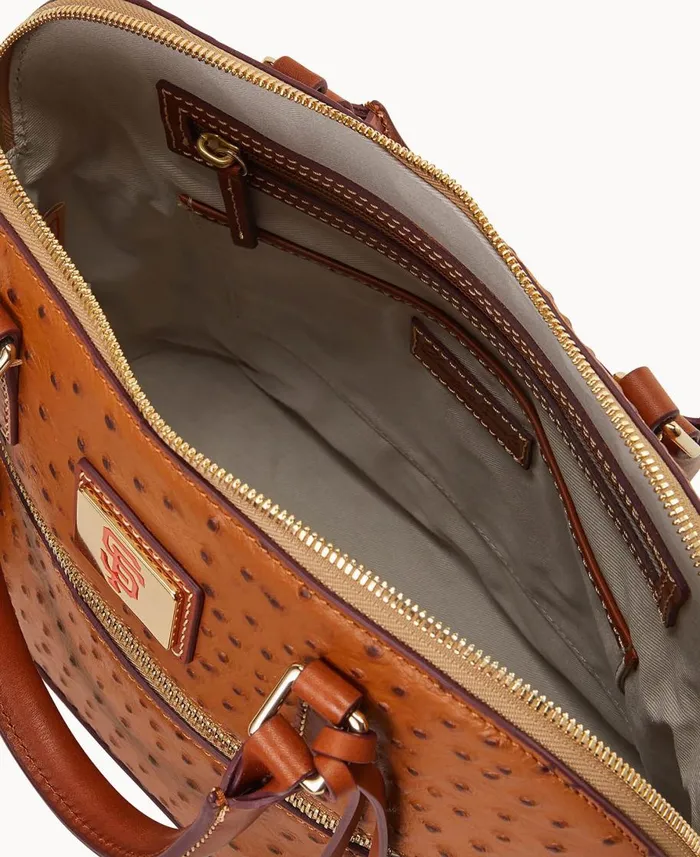 Dooney and Bourke Satchels MLB Giants Domed Zip Satchel Giants 8211 WomenMen Dooney and Bourke Satchels MLB Giants Domed Zip Satchel Giants 8211 WomenMen
