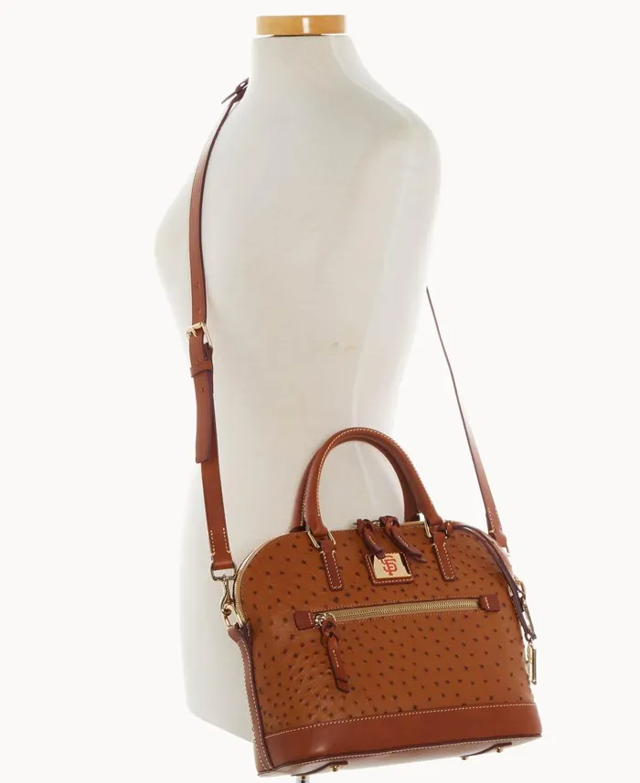 Dooney and Bourke Satchels MLB Giants Domed Zip Satchel Giants 8211 WomenMen Dooney and Bourke Satchels MLB Giants Domed Zip Satchel Giants 8211 WomenMen