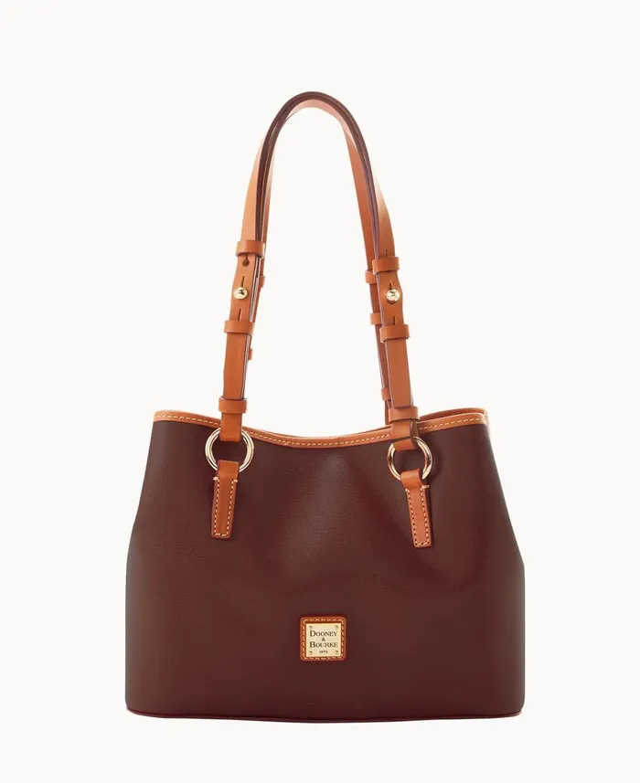 Dooney and Bourke Satchels Saffiano Small Briana Amber 8211 WomenMen