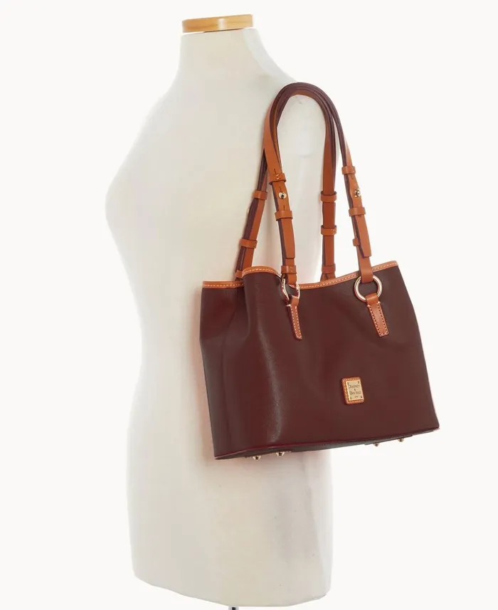 Dooney and Bourke Satchels Saffiano Small Briana Amber 8211 WomenMen