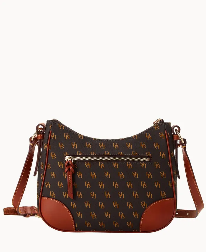 Dooney and Bourke Shoulder Bags Gretta Crossbody Hobo Brown Tmoro 8211 WomenMen Dooney and Bourke Shoulder Bags Gretta Crossbody Hobo Brown Tmoro 8211 WomenMen