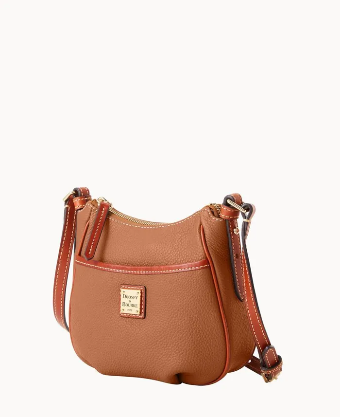 Dooney and Bourke Shoulder Bags Pebble Grain Margo Crossbody Caramel 8211 WomenMen Dooney and Bourke Shoulder Bags Pebble Grain Margo Crossbody Caramel 8211 WomenMen