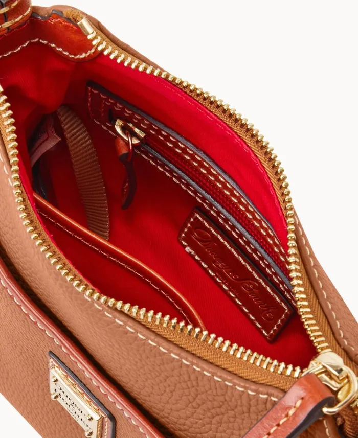 Dooney and Bourke Shoulder Bags Pebble Grain Margo Crossbody Caramel 8211 WomenMen Dooney and Bourke Shoulder Bags Pebble Grain Margo Crossbody Caramel 8211 WomenMen