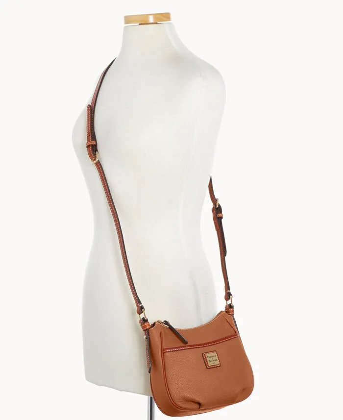 Dooney and Bourke Shoulder Bags Pebble Grain Margo Crossbody Caramel 8211 WomenMen Dooney and Bourke Shoulder Bags Pebble Grain Margo Crossbody Caramel 8211 WomenMen