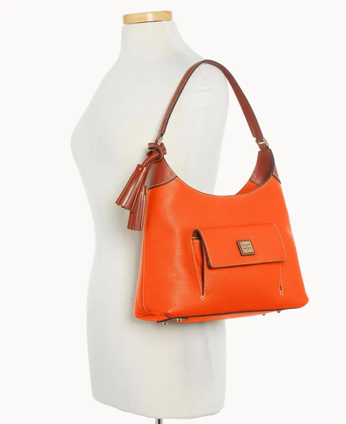 Dooney and Bourke Shoulder Bags Pebble Grain Small Hobo Clementine 8211 WomenMen