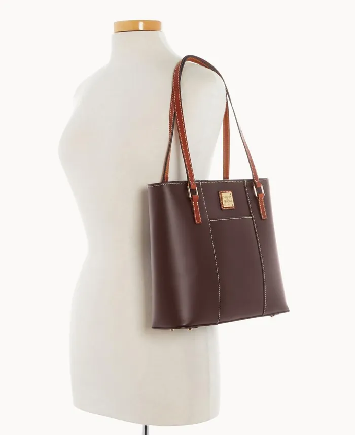 Dooney and Bourke Totes Quincey Small Lexington Brown Tmoro 8211 WomenMen
