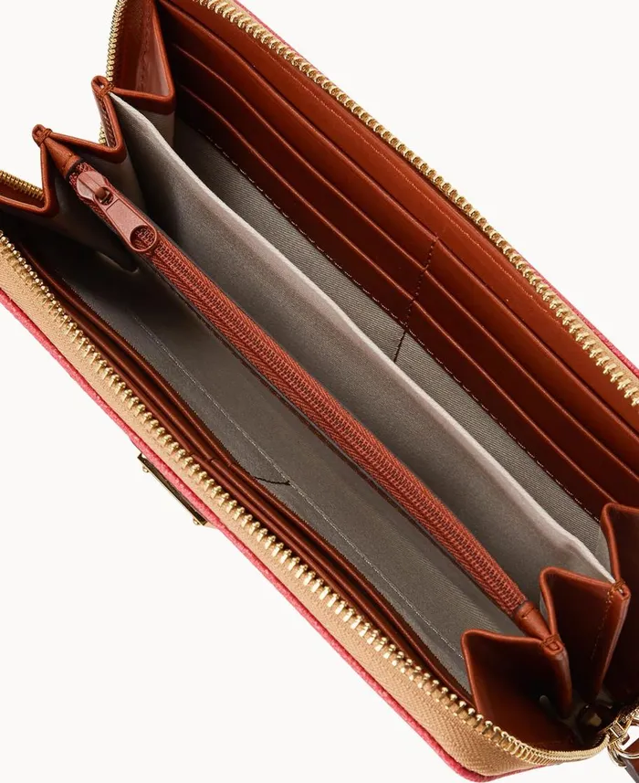 Dooney and Bourke Wallets Collegiate Ohio State University Large Zip Around Wristlet Ohio State 8211 WomenMen Dooney and Bourke Wallets Collegiate Ohio State University Large Zip Around Wristlet Ohio State 8211 WomenMen