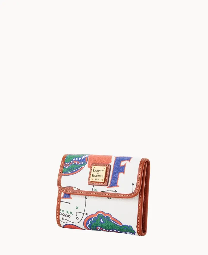 Dooney and Bourke Wallets Collegiate University Of Florida Flap Credit Card Wallet University Of Florid 8211 WomenMen