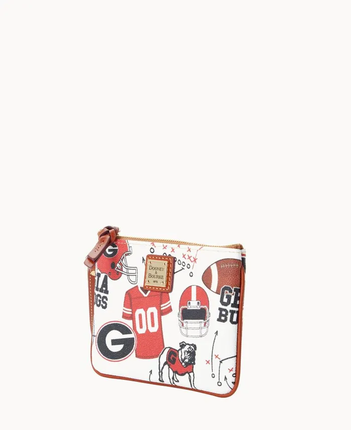 Dooney and Bourke Wallets Collegiate University Of Georgia Stadium Wristlet U Of Georgia 8211 WomenMen