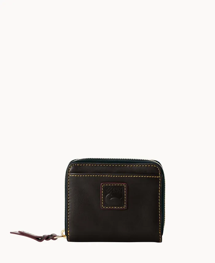 Dooney and Bourke Wallets Florentine Small Zip Around Wallet Black Black 8211 WomenMen Dooney and Bourke Wallets Florentine Small Zip Around Wallet Black Black 8211 WomenMen