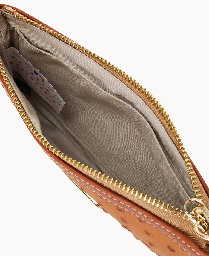 Dooney and Bourke Wallets MLB Astros Large Slim Wristlet Astros 8211 WomenMen