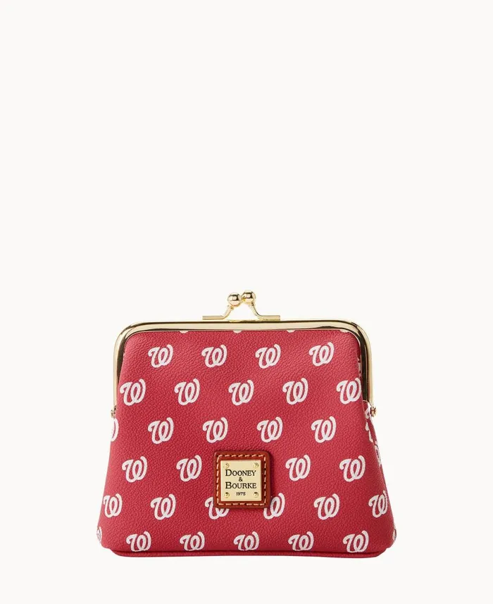 Dooney and Bourke Wallets MLB Nationals Large Framed Purse Nationals 8211 WomenMen Dooney and Bourke Wallets MLB Nationals Large Framed Purse Nationals 8211 WomenMen