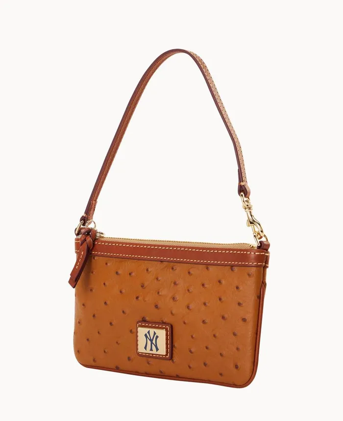Dooney and Bourke Wallets MLB Yankees Large Slim Wristlet Yankees 8211 WomenMen
