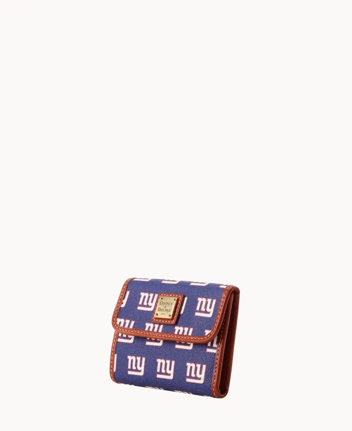 Dooney and Bourke Wallets NFL NY Giants Flap Credit Card Wallet Giants 8211 WomenMen Dooney and Bourke Wallets NFL NY Giants Flap Credit Card Wallet Giants 8211 WomenMen
