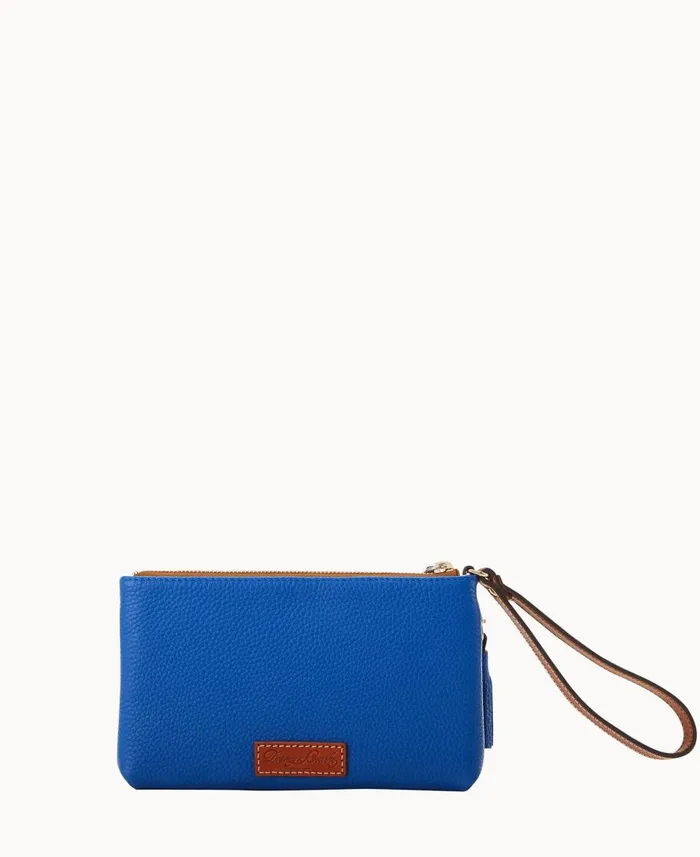Dooney and Bourke Wallets NFL Rams Double Zip Wristlet Rams 8211 WomenMen