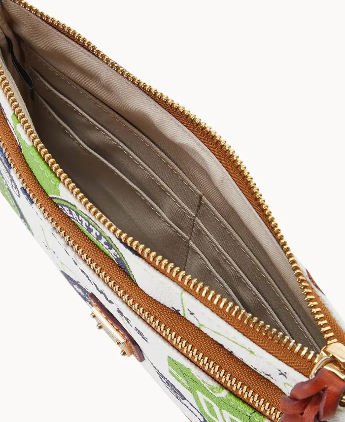 Dooney and Bourke Wallets NFL Seahawks Double Zip Wristlet Seattle Seahawks 8211 WomenMen Dooney and Bourke Wallets NFL Seahawks Double Zip Wristlet Seattle Seahawks 8211 WomenMen