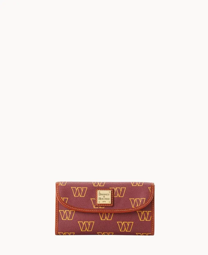 Dooney and Bourke Wallets NFL Washington Continental Clutch Washington 8211 WomenMen Dooney and Bourke Wallets NFL Washington Continental Clutch Washington 8211 WomenMen