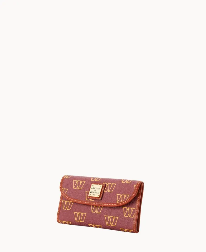 Dooney and Bourke Wallets NFL Washington Continental Clutch Washington 8211 WomenMen Dooney and Bourke Wallets NFL Washington Continental Clutch Washington 8211 WomenMen