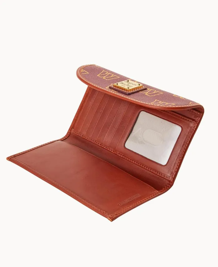 Dooney and Bourke Wallets NFL Washington Continental Clutch Washington 8211 WomenMen Dooney and Bourke Wallets NFL Washington Continental Clutch Washington 8211 WomenMen