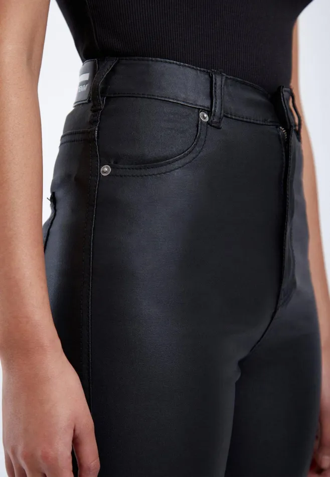 Dr Denim Flare and Bootcut Women Moxy Flare 8211 Black Metal Black Metal