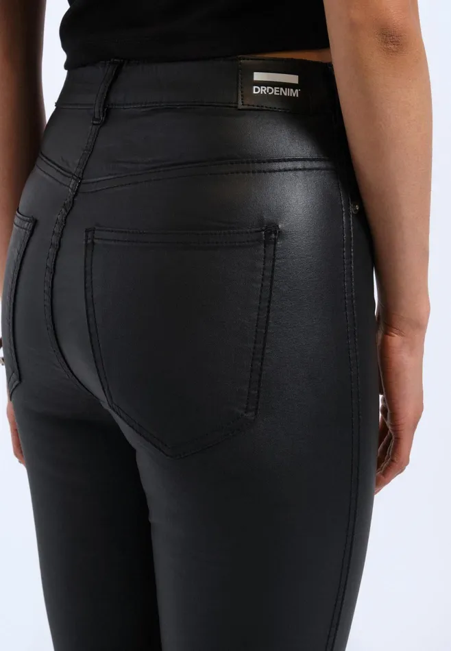 Dr Denim Flare and Bootcut Women Moxy Flare 8211 Black Metal Black Metal