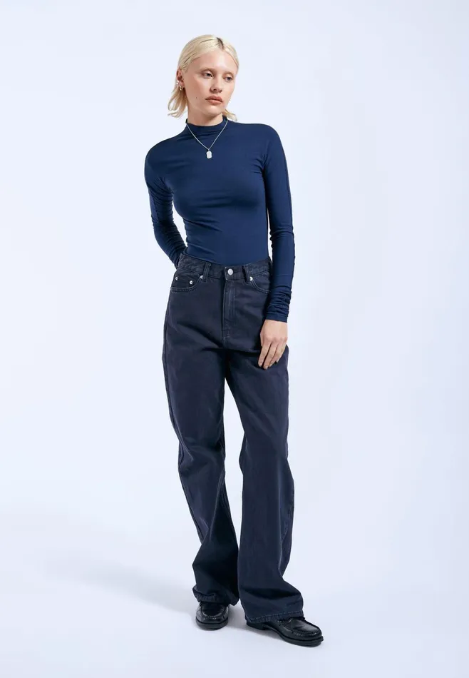 Dr Denim Longsleeves Women Aria Top 8211 Blue Space Blue Space