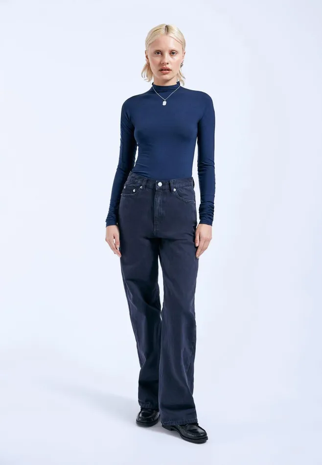 Dr Denim Longsleeves Women Aria Top 8211 Blue Space Blue Space